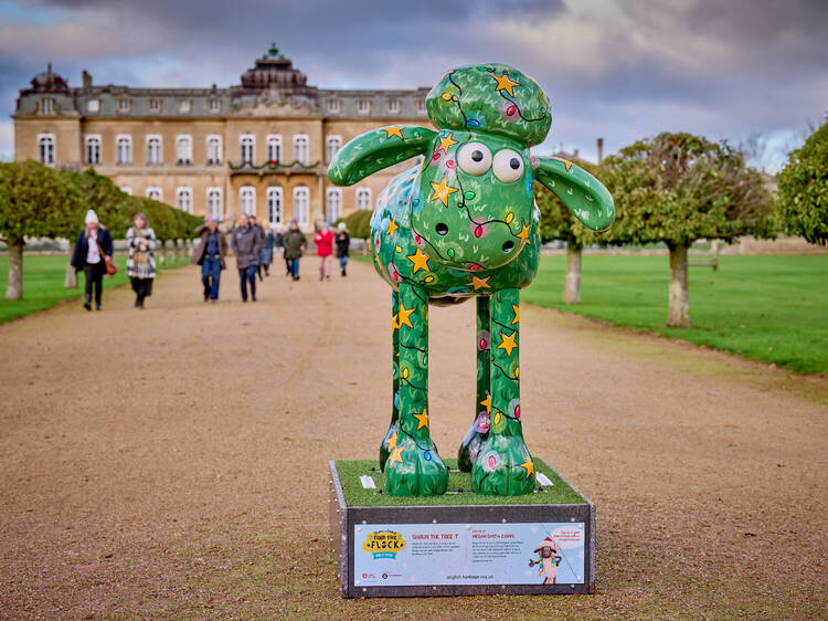 This glamorous British countryside estate has launched a Shaun the Sheep Christmas trail â just 90 minutes from London This glamorous British countryside estate has launched a Shaun the Sheep Christmas trail â just 90 minutes from London