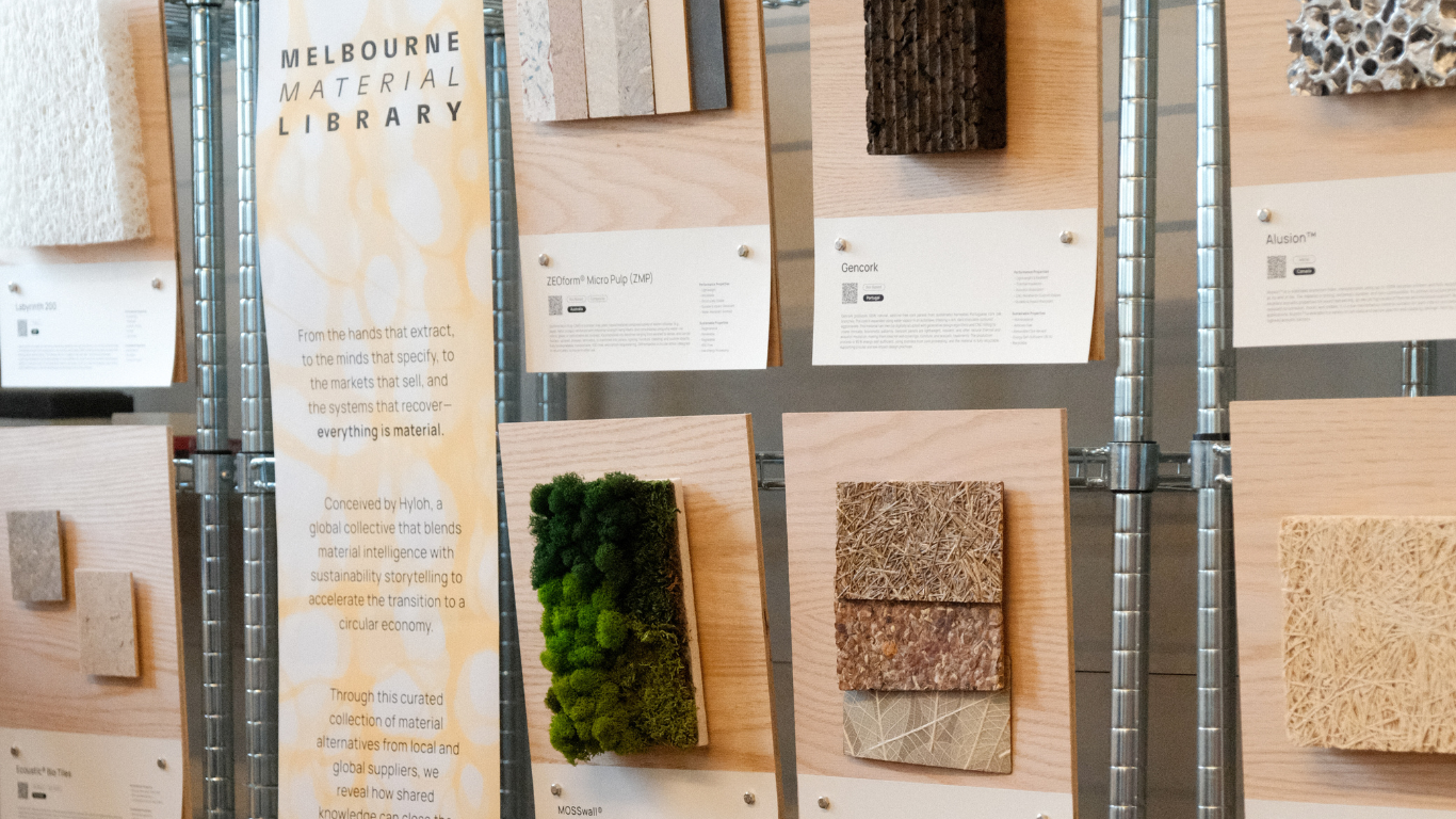 Australia's first-ever Material Library pop-up has opened in Melbourne