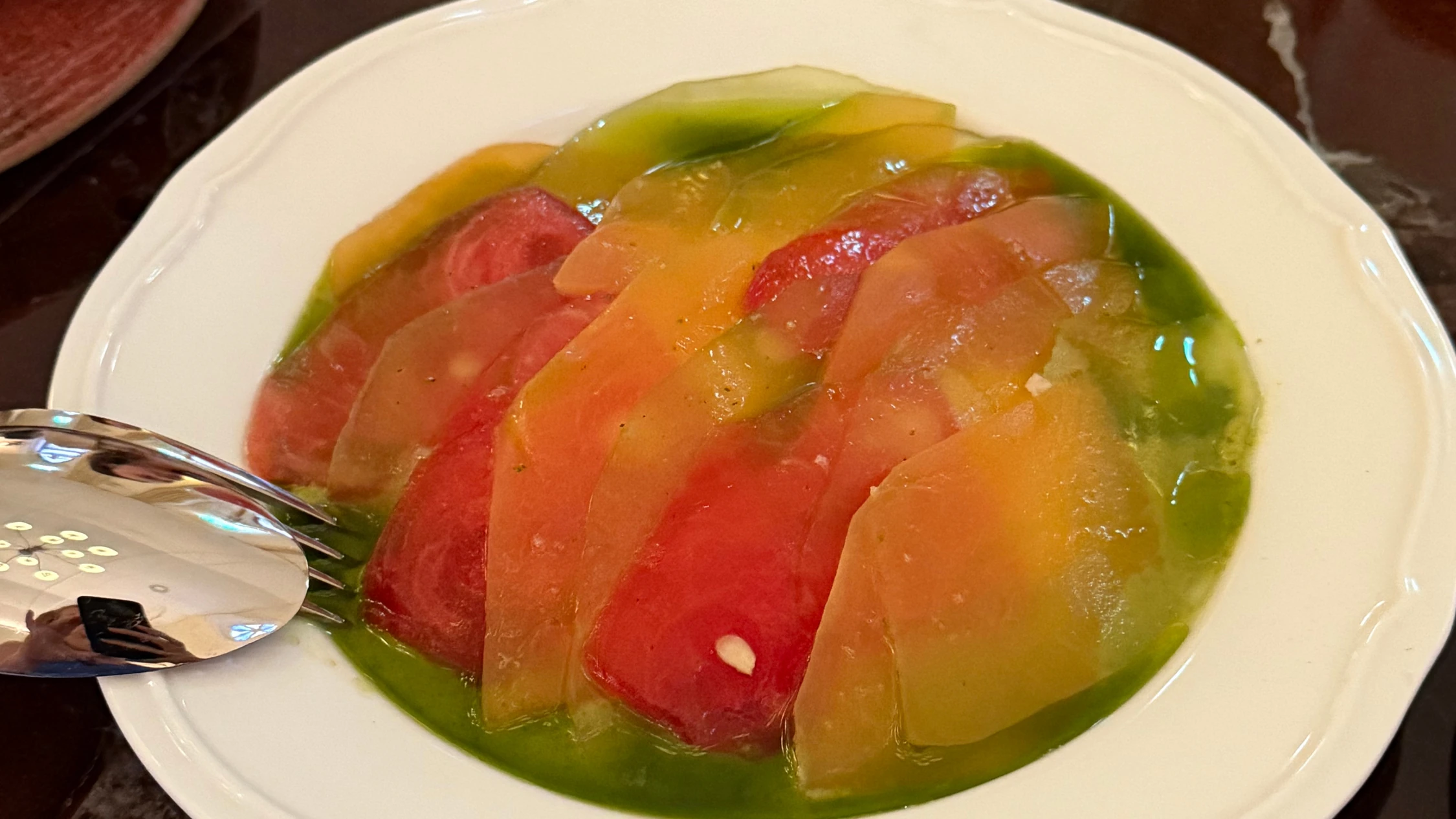 A dish at Aambra