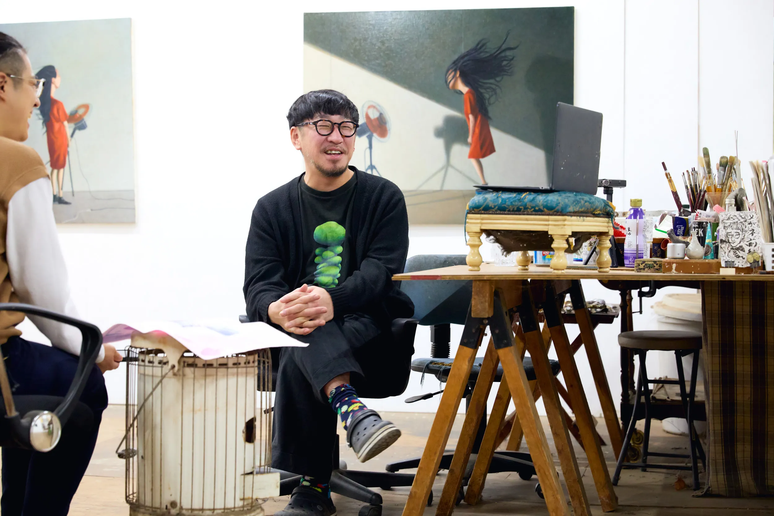 インタビュー：海老原靖×原あかね「熟女扇風機」