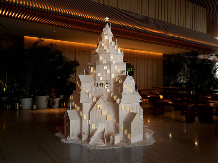 Dreamlight Hotel Festive Tree at The Tokyo Edition