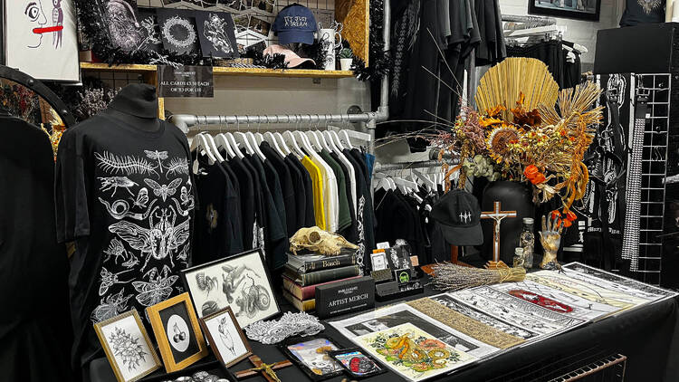 Parliament Tattoo Krampus Market Parliament Tattoo Krampus Market stall