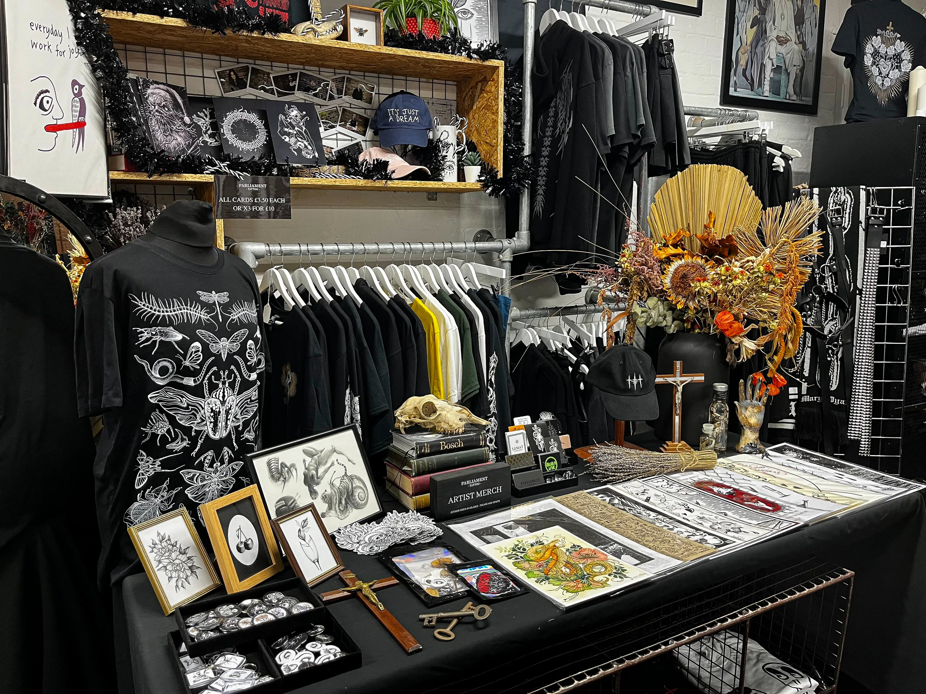 Parliament Tattoo Krampus Market stall