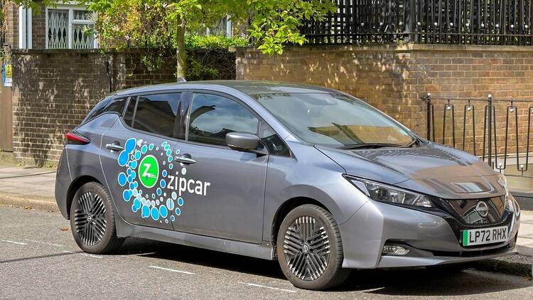 Zipcar vehicle in London