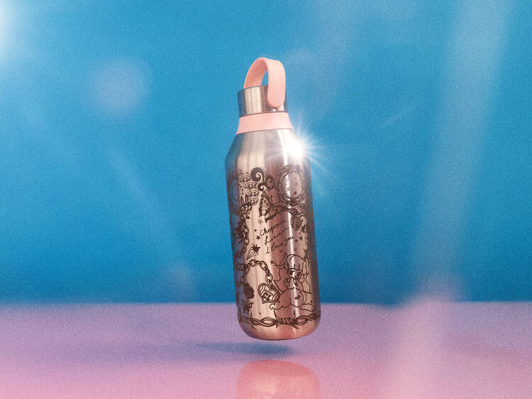 Chilly’s x Chopova Lowena engraved steel bottle
