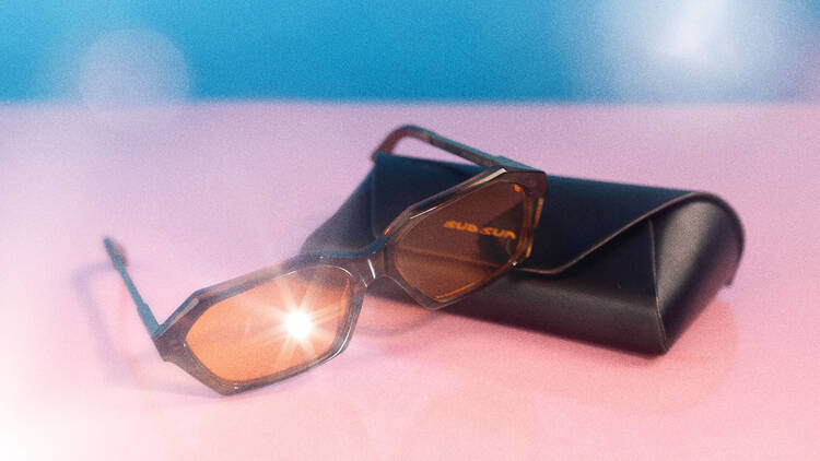 Sub Sun x Next Door Records sunglasses