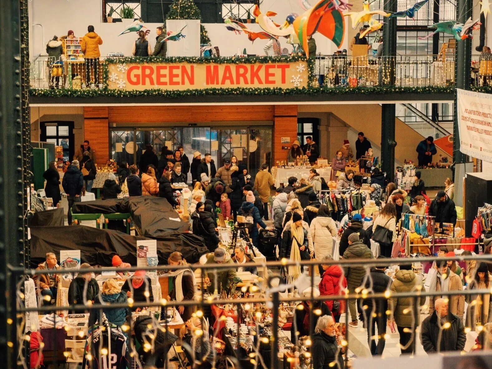 Green Market karácsonyi vásár Klauzál tér vásárcsarnok