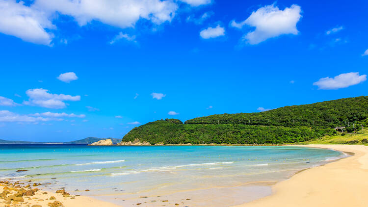 Takahama Beach on Fukue Island