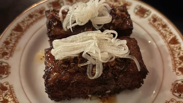 A dish at Sleepy's Café and Wine Bar.