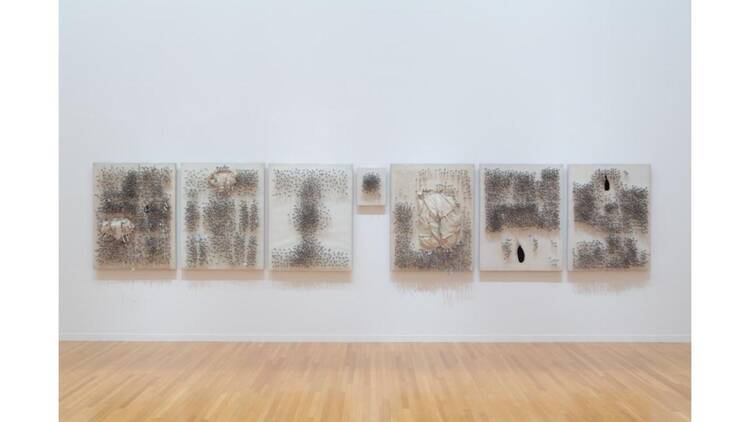 開館30周年記念 MOTコレクション マルチプル_セルフ・ポートレイト 中西夏之 池内晶子 —弓形とカテナリー