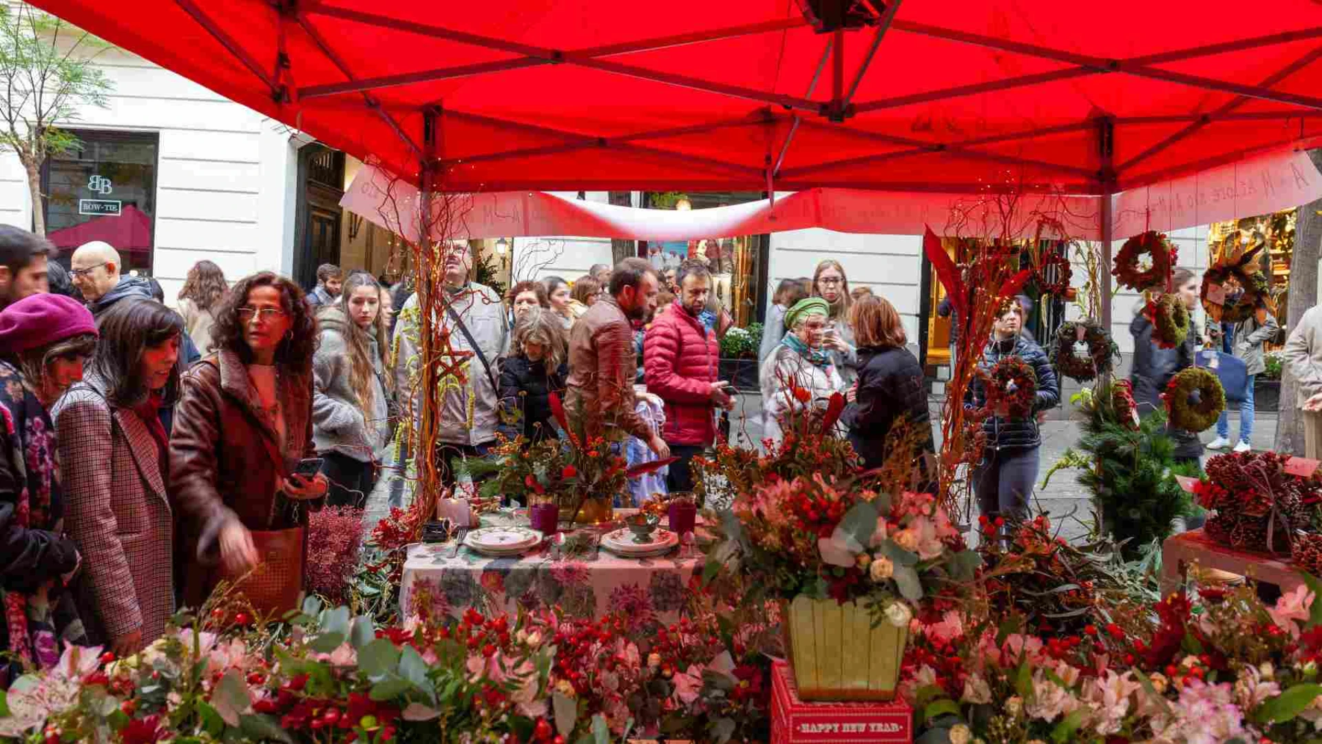 Mercado de las Flores navide&ntilde;o