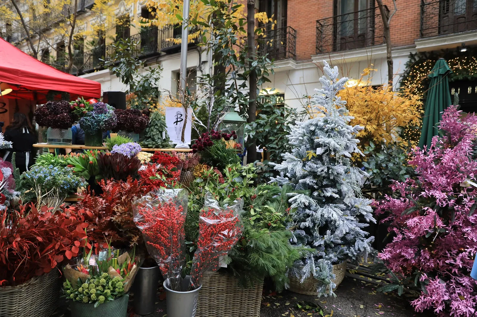 Mercado de las Flores navide&ntilde;o