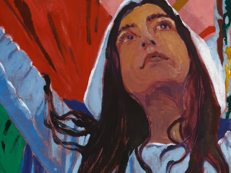 Les nouveaux vitraux de Notre-Dame, créés par Claire Tabouret, s’exposent au Grand Palais avant leur installation