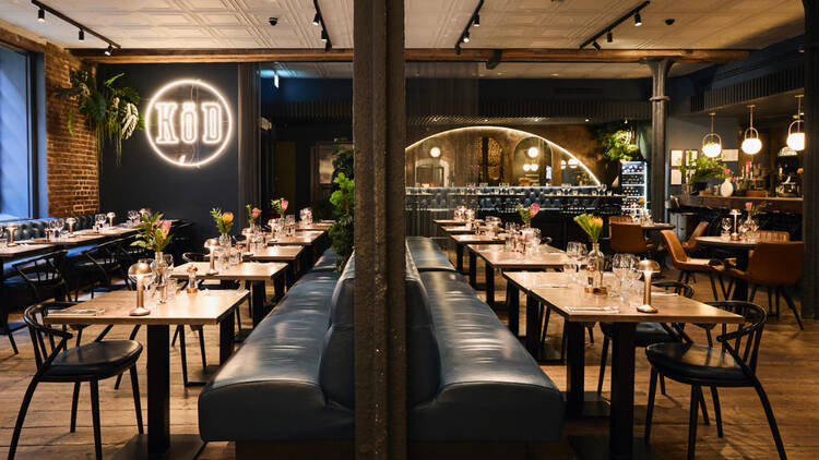 Enjoy a Christmas feast and a glass of wine in Soho