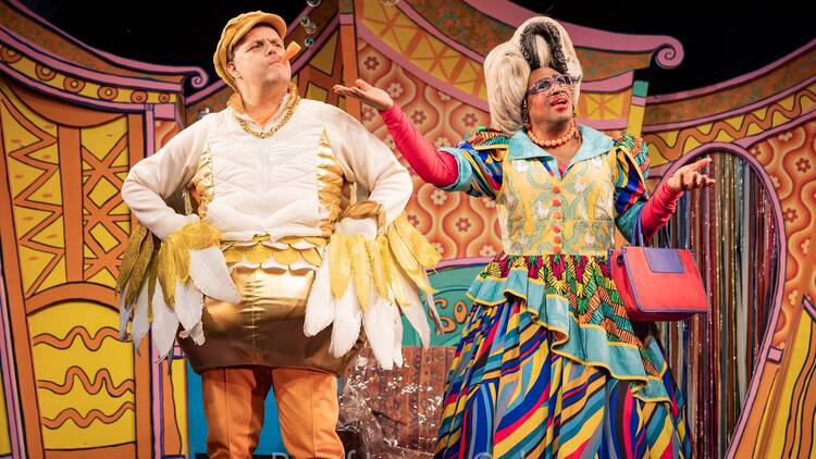 Book tickets to a panto