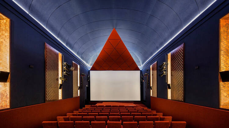 Sala de cine del Museo Reina Sofía. Eugeni Bach
