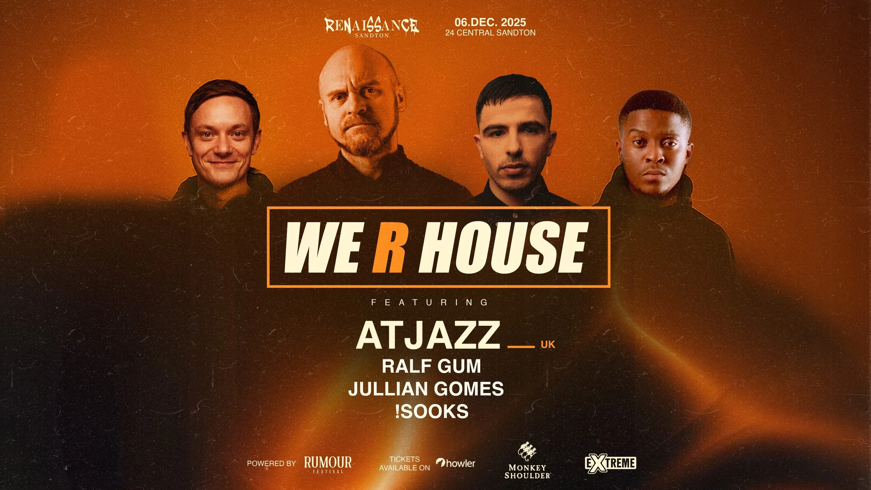 WE R House ft ATJAZZ Poster 