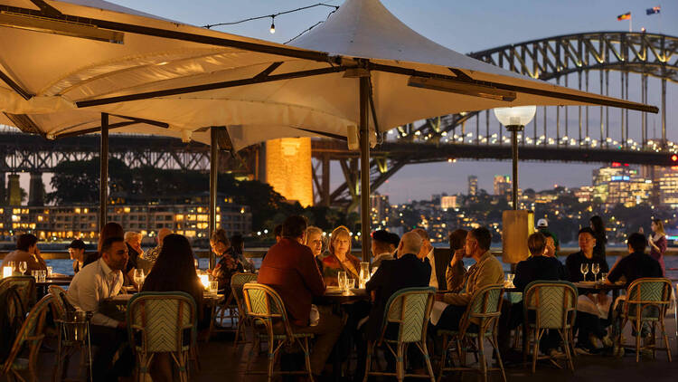 A harbourside, Champagne-fuelled dinner at Whalebridge A harbourside, Champagne-fuelled dinner at Whalebridge