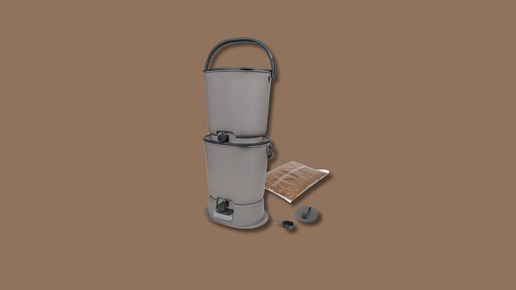 Conjunto de compostagem