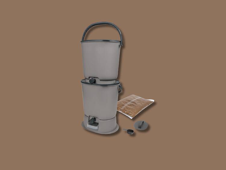 Conjunto de compostagem