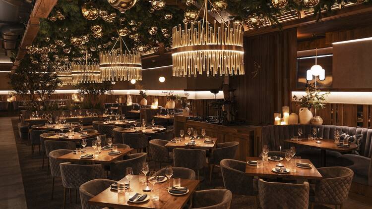 Holiday decor at Sparrow Italia