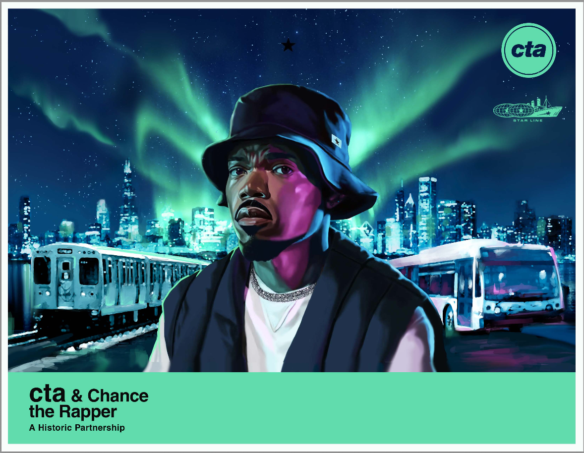 Cte 3 Rapper Chance the Rapper and CTA team up for new campaign