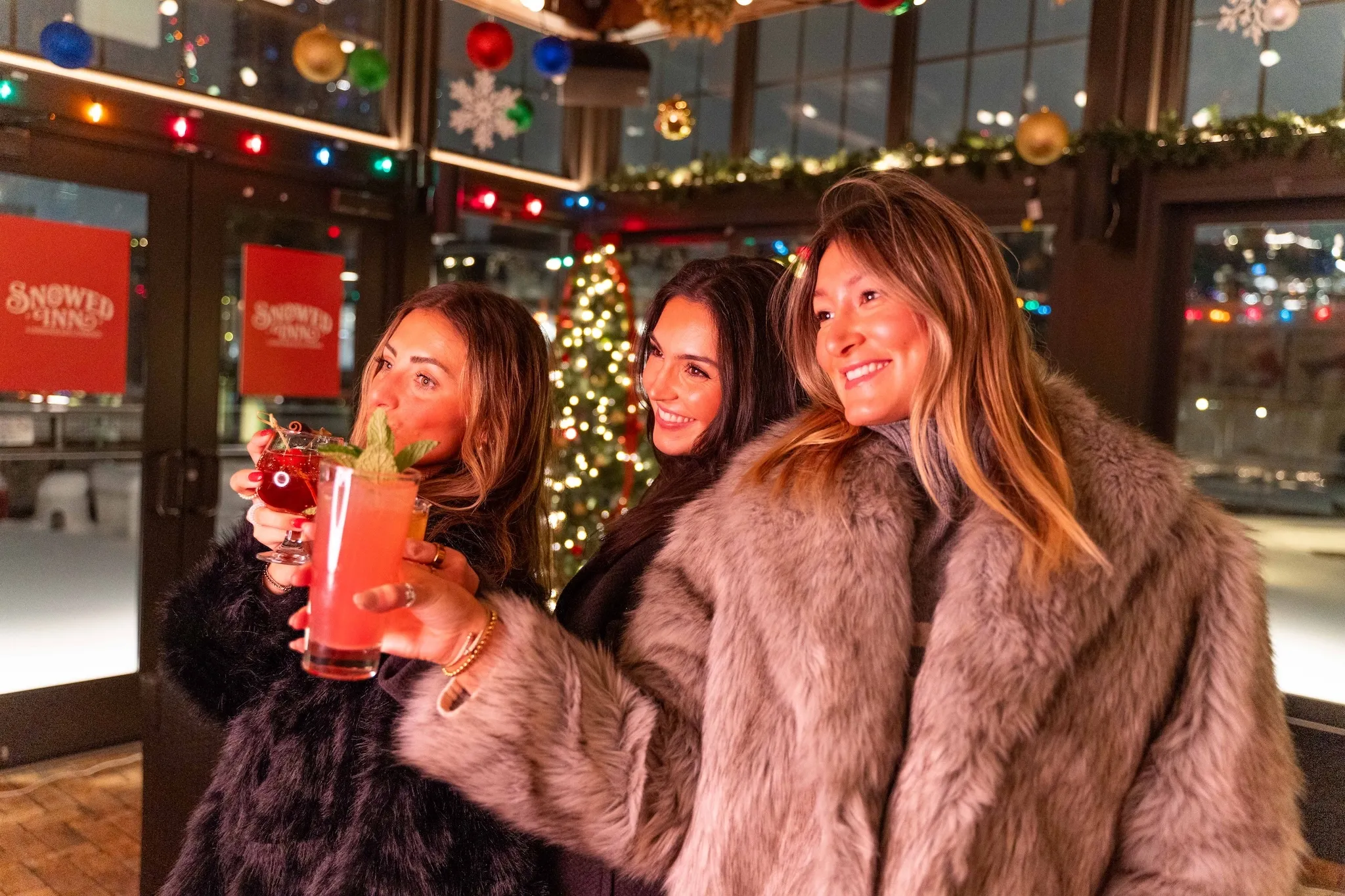 Time Out Market Chicago Rooftop Christmas Bar