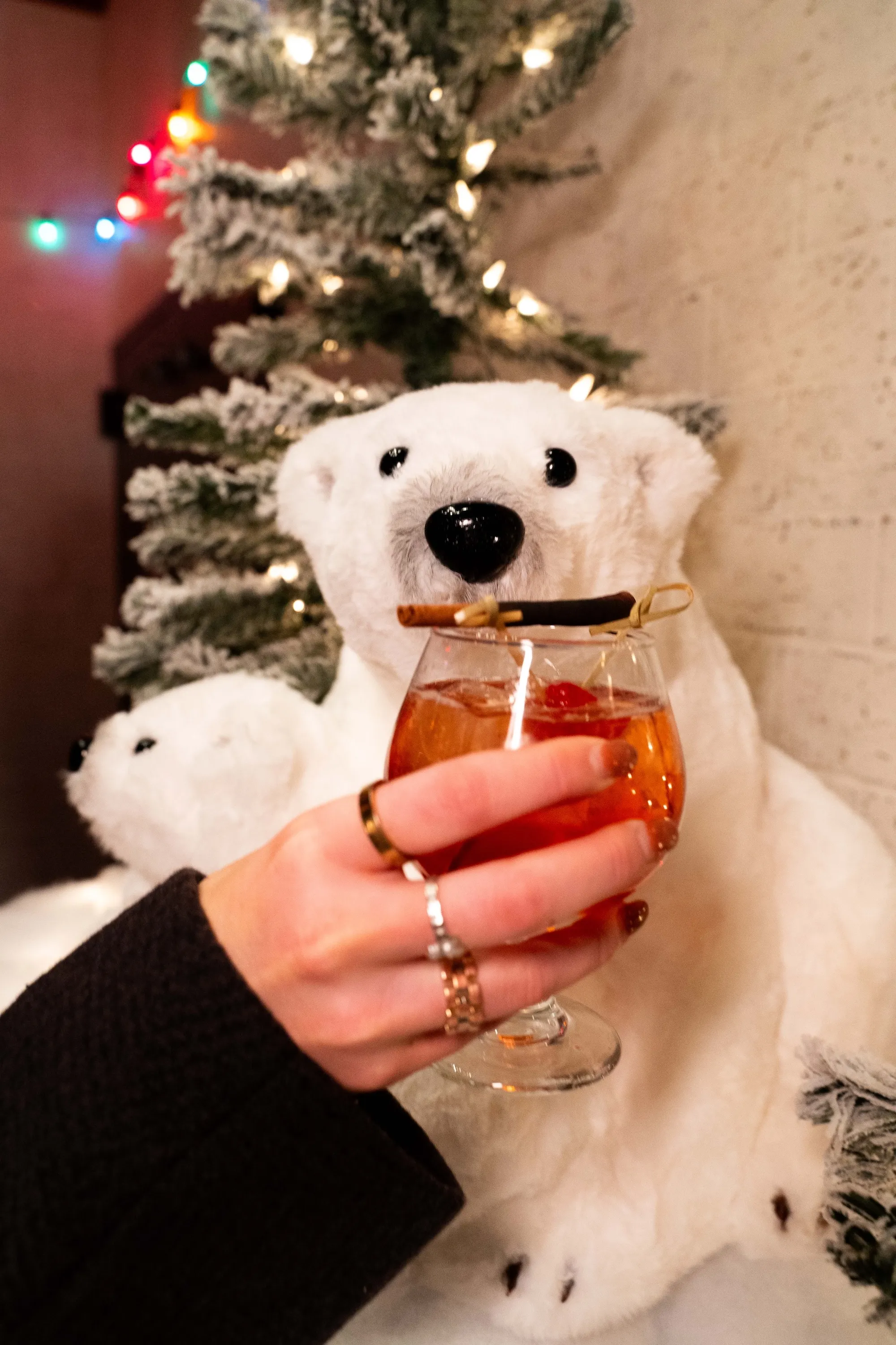 Time Out Market Chicago Rooftop Christmas Bar