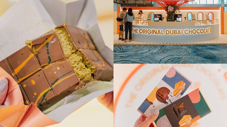 Dubai Chocolate by Fix Dessert Chocolatier at Singapore Changi Airport