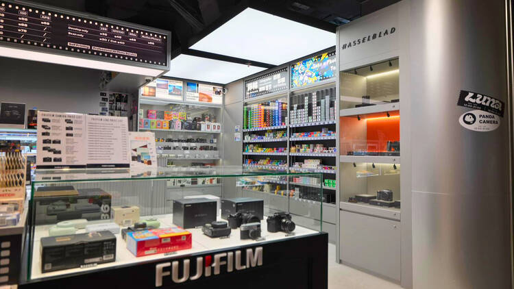 luna cafe panda camera