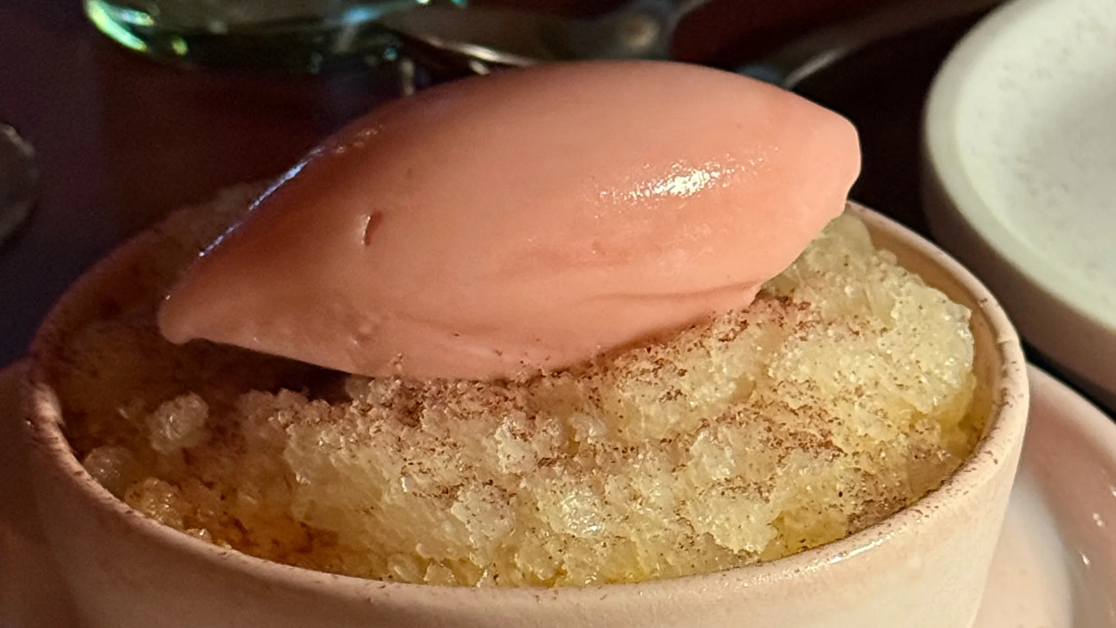 A dessert at Watermans