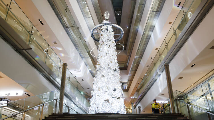 Christmas Tree at Omotesando Hills Christmas Illumination