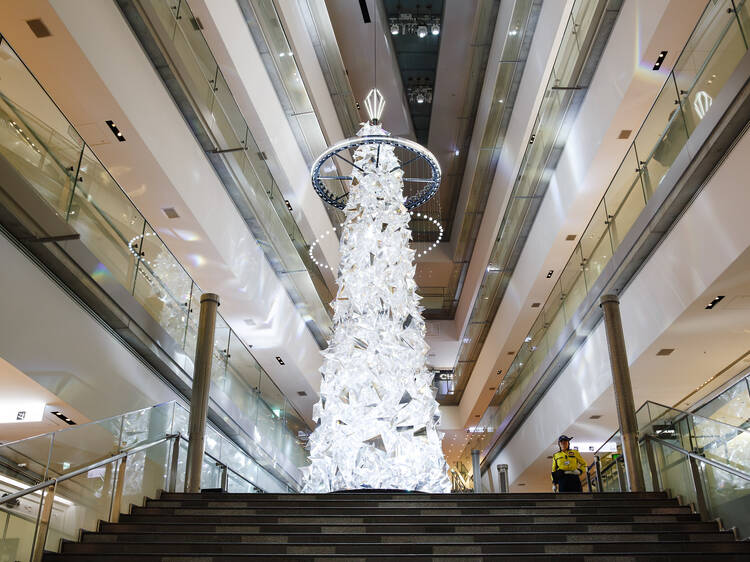 Christmas Tree at Omotesando Hills Christmas Illumination