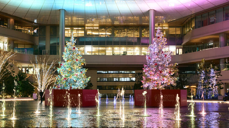 Christmas Trees at Takanawa Gateway City