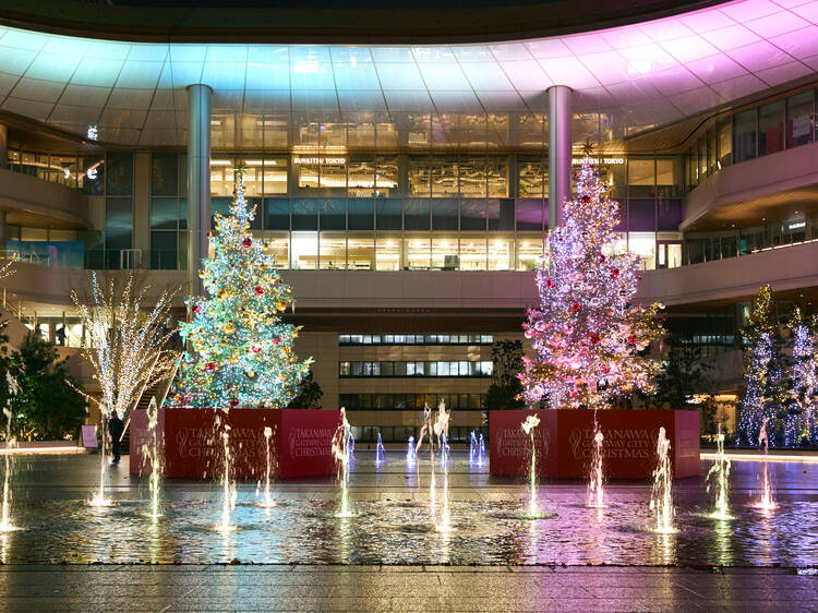 Christmas Trees at Takanawa Gateway City