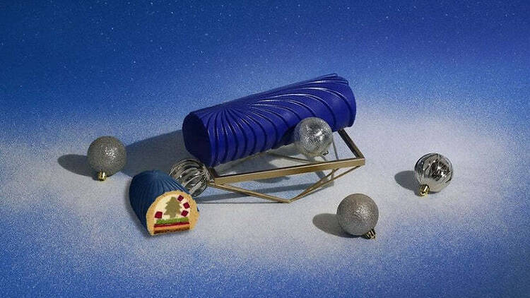 Yule Log, Janice Wong Yule Log, Janice Wong