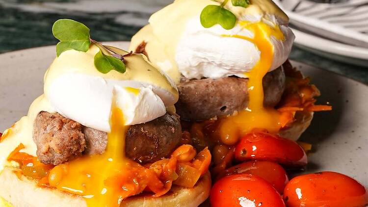 Boerie Benedict Boerie Benedict Breakfast from News Cafe