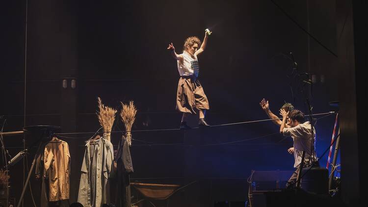 Un jardí fet de circ