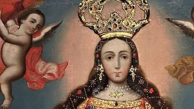 Pintura cuzqueña. Centro y periferia (Museo de América). Pintura cuzqueña. Centro y periferia (Museo de América).