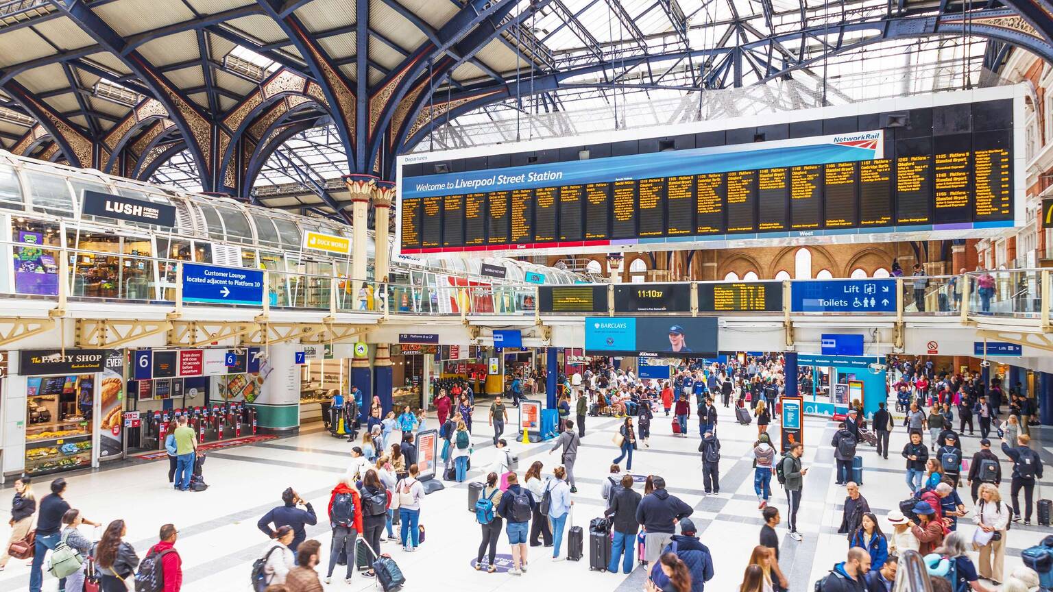 What Is The Busiest Train Station In The Uk