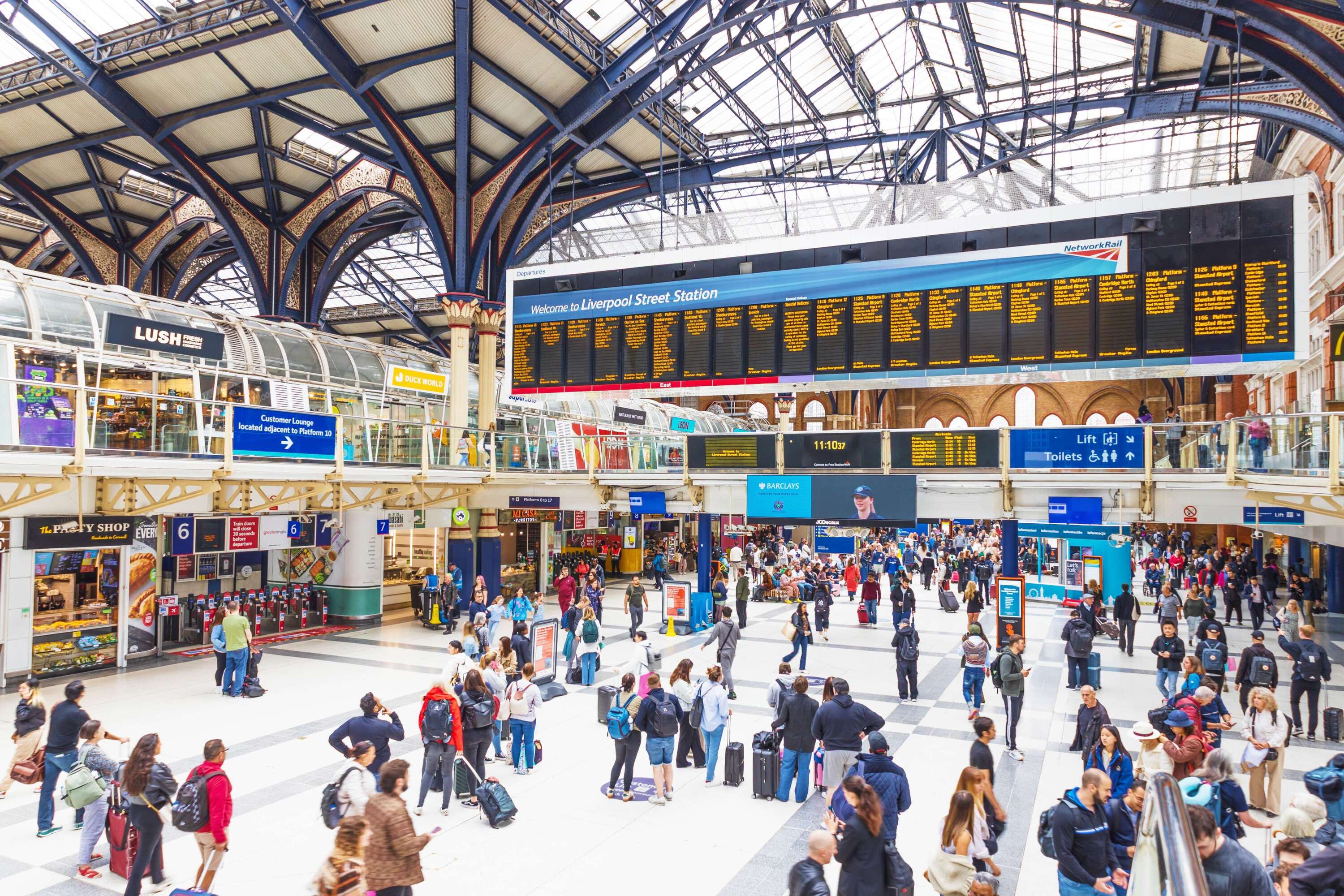 This legendary London rail hub is officially the busiest train station in Britain