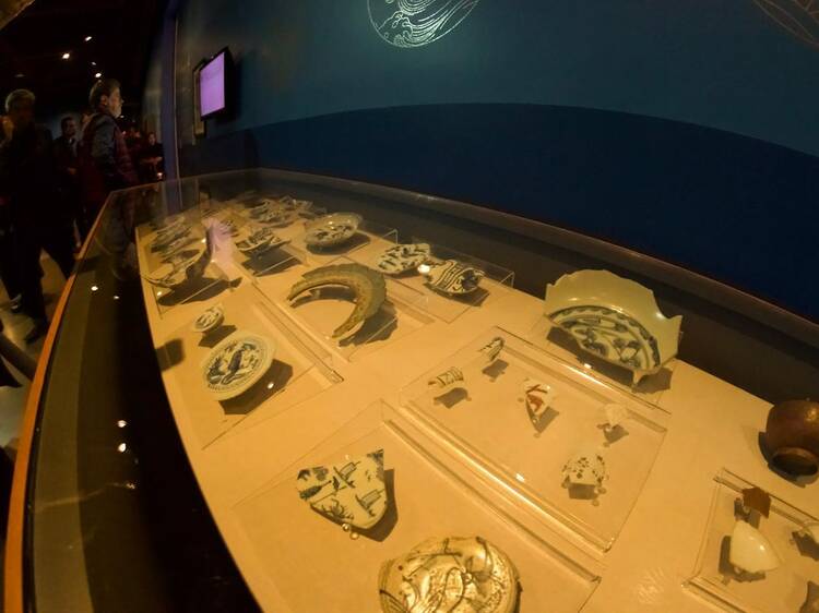 Exposición histórica de México con Asia: el Galeón de Manila en San Ildefonso