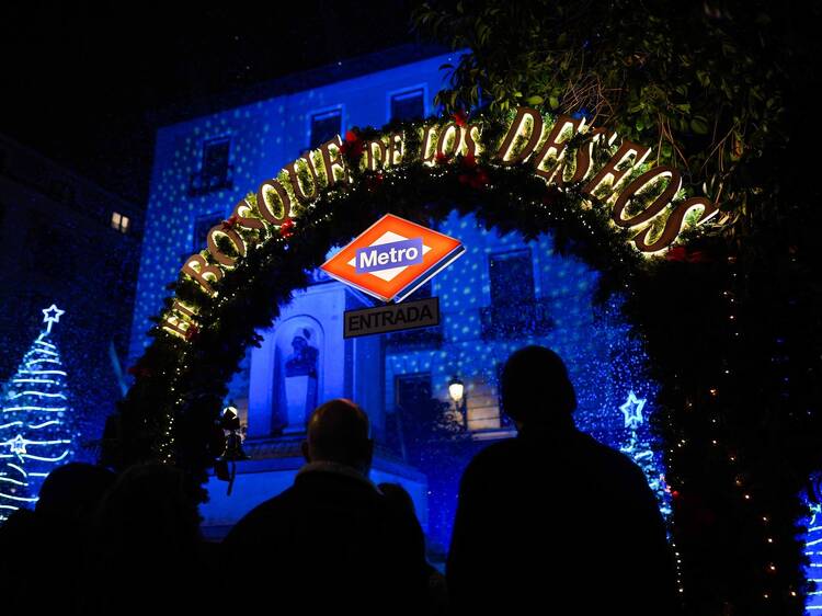 Pedir un deseo en este bosque mágico