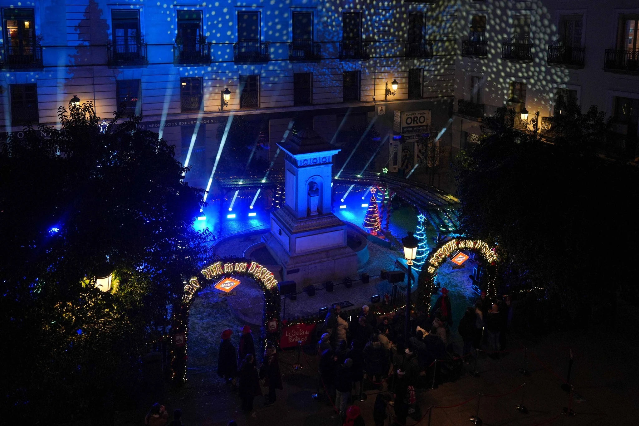 El Bosque de los Deseos. Metro de Madrid