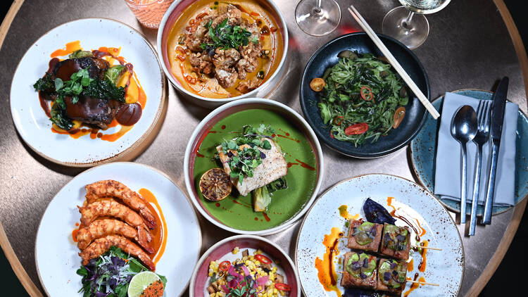 kimmi plates of food