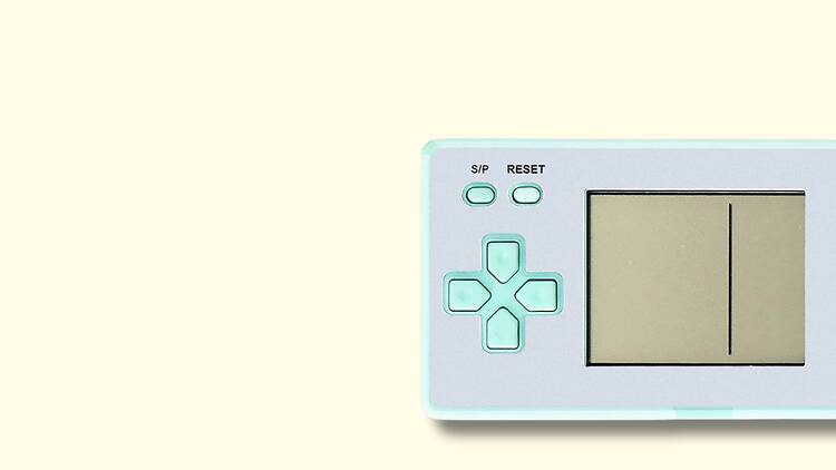 Porta-chaves com jogo Flying Tiger