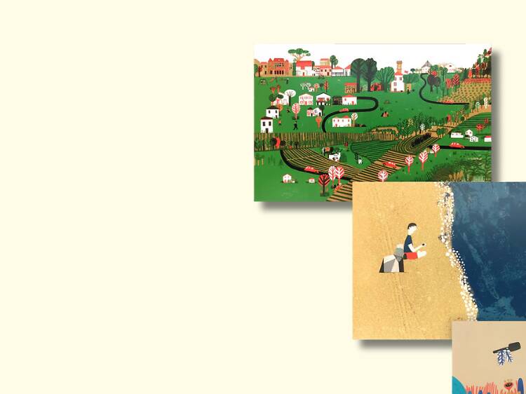 Postais de Mariana Rio na Ó! Galeria