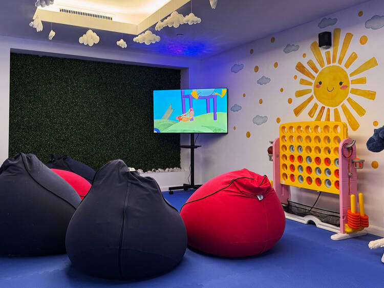 This new indoor play space for kids just opened inside a five-story spa in Queens