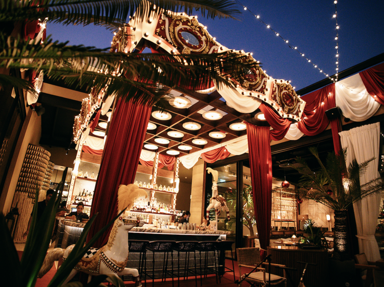 Watch Bou Bou Bar reimagined as carousel warmed by festive lights greeting you instantly Watch Bou Bou Bar reimagined as carousel warmed by festive lights greeting you instantly