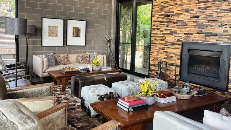 Spicers Sangoma Retreat Fancy living room with decor